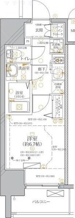 浅間町駅 徒歩2分 13階の物件間取画像